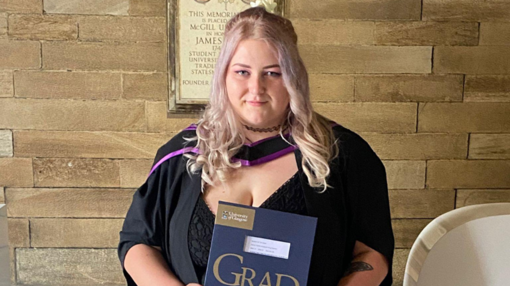 Mentoring experience inspires Caitlin’s creative arts dream